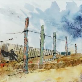 Diane Larouche Ellard - Walking the Fence Line